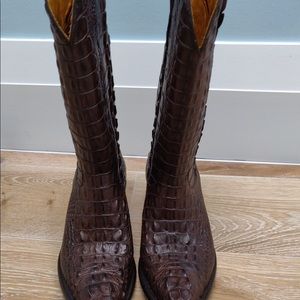 Stallion Custom Made Alligator Boots